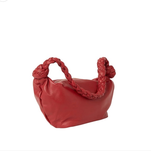 Sarah Stewart Handbags - Chic Red Leather Braided Handle Shoulder Bag
NWOT. Excellent condition.